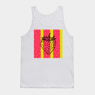 aesthetic strawberry Tank Top